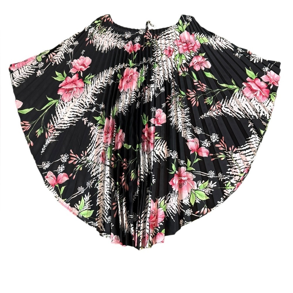 Vintage Hawaiian, 1960/1970 pleated cape, o/s